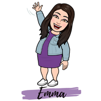 Emma bitmoji with clickable link